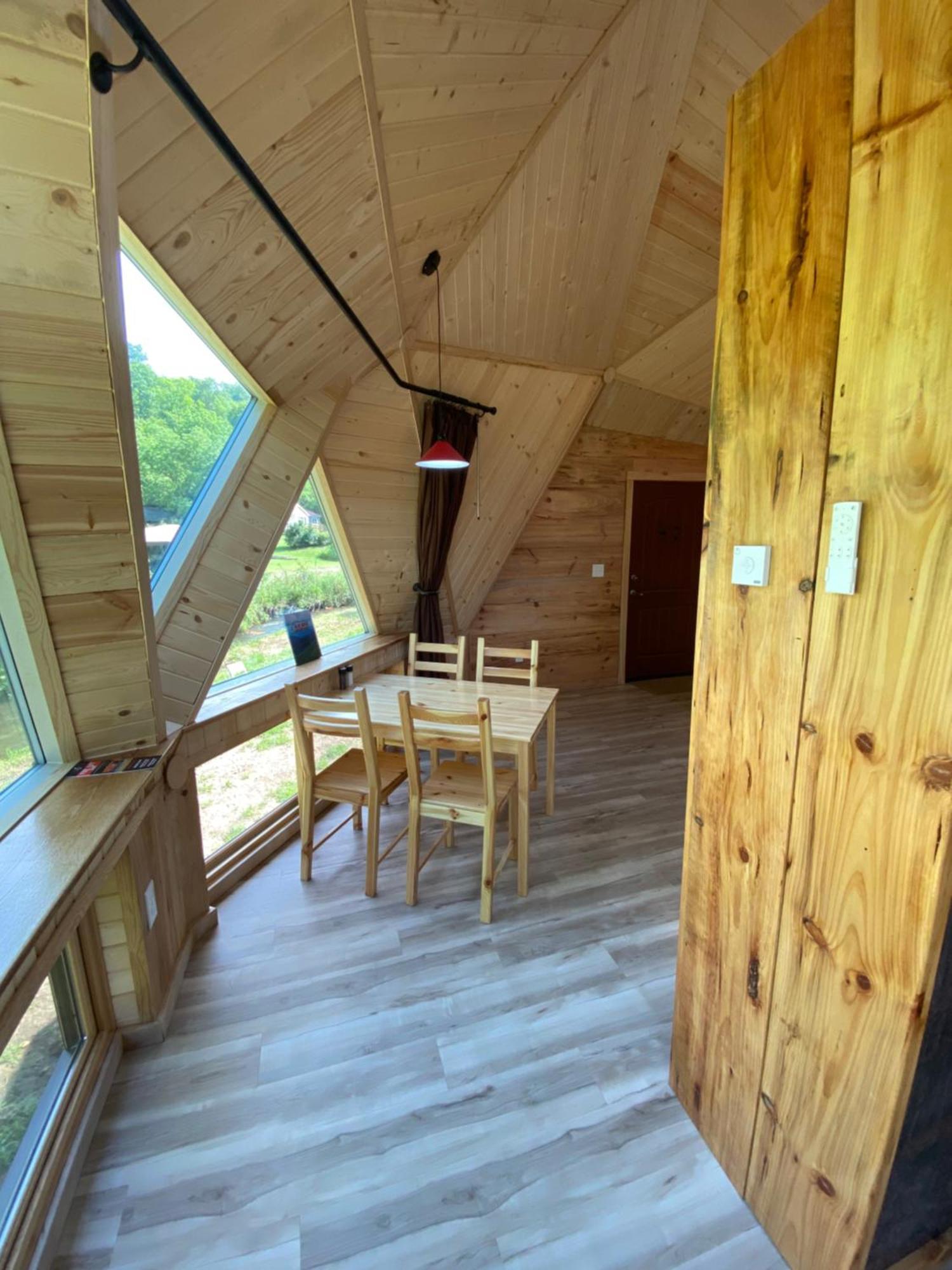 فيلا Natahala Glamping Red Dome #23 Topton المظهر الخارجي الصورة